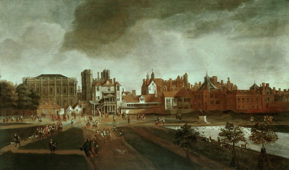 Whitehall Palace and St. James's Park by Hendrick Danckerts